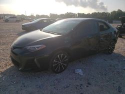 Salvage cars for sale at New Braunfels, TX auction: 2019 Toyota Corolla L