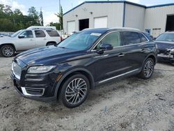 Lincoln Nautilus Reserve salvage cars for sale: 2019 Lincoln Nautilus Reserve