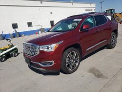 Salvage cars for sale at Farr West, UT auction: 2018 GMC Acadia Denali