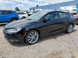 Chrysler 200 s salvage cars for sale: 2015 Chrysler 200 S