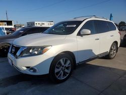 Salvage cars for sale at Grand Prairie, TX auction: 2014 Nissan Pathfinder S