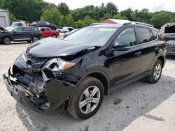 Salvage cars for sale from Copart Mendon, MA: 2015 Toyota Rav4 XLE