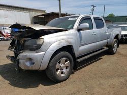 Salvage cars for sale from Copart New Britain, CT: 2011 Toyota Tacoma Double Cab Long BED