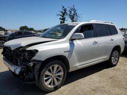 Toyota Highlander Hybrid Limited salvage cars for sale: 2008 Toyota Highlander Hybrid Limited