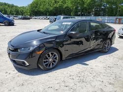 Honda salvage cars for sale: 2019 Honda Civic EX