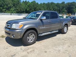 Toyota Tundra Double cab sr5 salvage cars for sale: 2006 Toyota Tundra Double Cab SR5