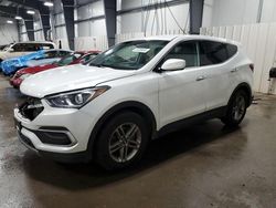 Salvage Cars with No Bids Yet For Sale at auction: 2018 Hyundai Santa FE Sport