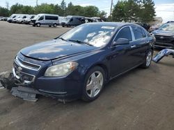 Salvage cars for sale at Denver, CO auction: 2009 Chevrolet Malibu 2LT