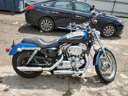 Salvage motorcycles for sale at West Mifflin, PA auction: 2004 Harley-Davidson XL1200 C