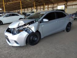 Toyota salvage cars for sale: 2016 Toyota Corolla L