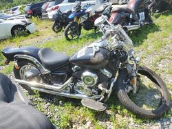 Salvage motorcycles for sale at North Billerica, MA auction: 2001 Yamaha XVS65 Base