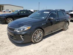 Salvage cars for sale at Temple, TX auction: 2017 KIA Optima SXL