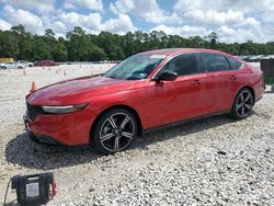 Honda salvage cars for sale: 2024 Honda Accord Hybrid Sport