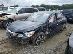 Salvage cars for sale at Conway, AR auction: 2017 Honda Accord EXL