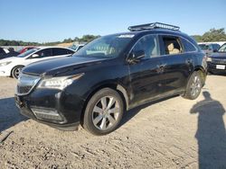 Salvage cars for sale at Anderson, CA auction: 2014 Acura MDX Advance