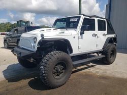 Vehiculos salvage en venta de Copart Apopka, FL: 2016 Jeep Wrangler Unlimited Sport