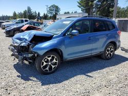 Salvage cars for sale at Graham, WA auction: 2015 Subaru Forester 2.0XT Touring