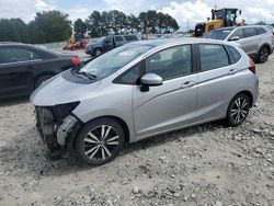 Salvage cars for sale at Loganville, GA auction: 2018 Honda FIT EX