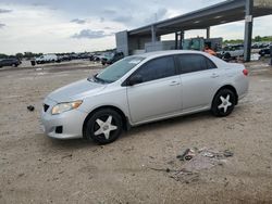 Salvage cars for sale at West Palm Beach, FL auction: 2009 Toyota Corolla Base