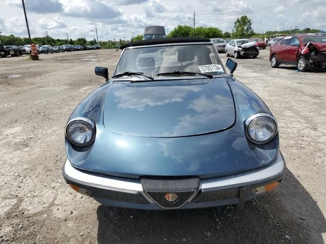 1987 Alfa Romeo Spider Veloce