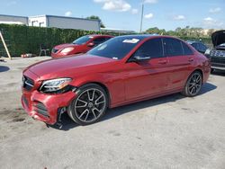 Buy Salvage Cars For Sale now at auction: 2019 Mercedes-Benz C300