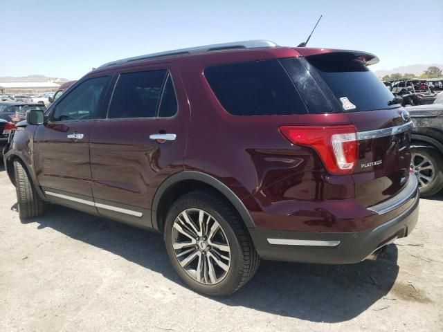 2018 Ford Explorer Platinum