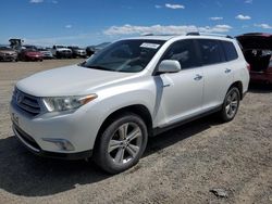 Salvage cars for sale at Helena, MT auction: 2012 Toyota Highlander Limited