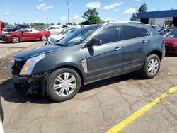 Salvage cars for sale at Woodhaven, MI auction: 2015 Cadillac SRX Luxury Collection