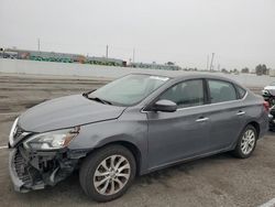 Nissan Sentra salvage cars for sale: 2018 Nissan Sentra S