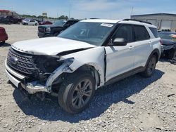 Ford Explorer salvage cars for sale: 2021 Ford Explorer XLT