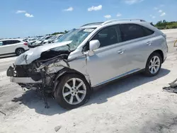 Salvage cars for sale at West Palm Beach, FL auction: 2010 Lexus RX 350