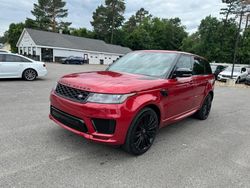 Land Rover salvage cars for sale: 2019 Land Rover Range Rover Sport Supercharged Dynamic