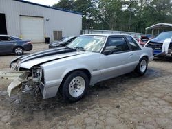 Salvage cars for sale at Austell, GA auction: 1991 Ford Mustang LX
