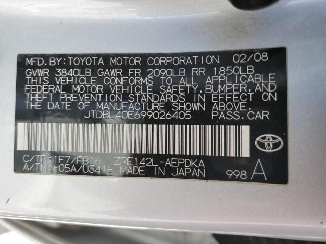 2009 Toyota Corolla Base