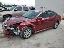 Subaru salvage cars for sale: 2010 Subaru Legacy 2.5I Premium