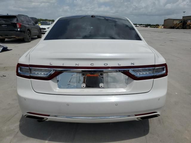 2017 Lincoln Continental Reserve