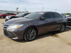 Salvage cars for sale at Chicago Heights, IL auction: 2015 Toyota Camry LE