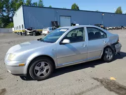 Salvage cars for sale at Portland, OR auction: 2001 Volkswagen Jetta GLS