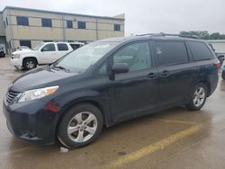 Flood-damaged cars for sale at auction: 2017 Toyota Sienna LE