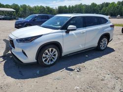 Vehiculos salvage en venta de Copart Charles City, VA: 2022 Toyota Highlander Limited