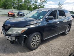 Salvage cars for sale from Copart Leroy, NY: 2013 Nissan Pathfinder S