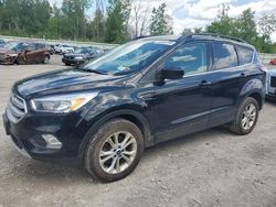 Vehiculos salvage en venta de Copart Leroy, NY: 2018 Ford Escape SE