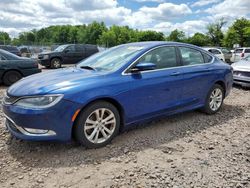 Salvage cars for sale from Copart Chalfont, PA: 2015 Chrysler 200 C