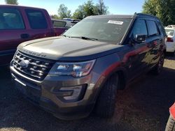 Salvage cars for sale at Woodburn, OR auction: 2017 Ford Explorer Sport