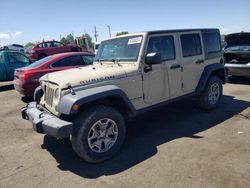 Salvage cars for sale at Denver, CO auction: 2018 Jeep Wrangler Unlimited Rubicon