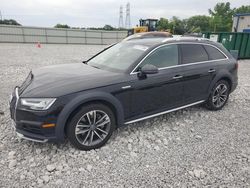 Audi a4 Allroad Premium Plus salvage cars for sale: 2018 Audi A4 Allroad Premium Plus