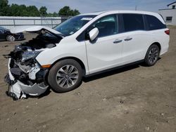 Salvage cars for sale at Windsor, NJ auction: 2022 Honda Odyssey EXL