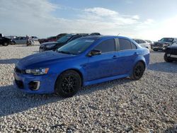 Salvage cars for sale at Taylor, TX auction: 2017 Mitsubishi Lancer ES