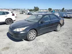 Salvage cars for sale at Antelope, CA auction: 2002 Toyota Camry LE