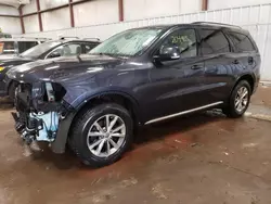 Salvage cars for sale at Lansing, MI auction: 2015 Dodge Durango Limited